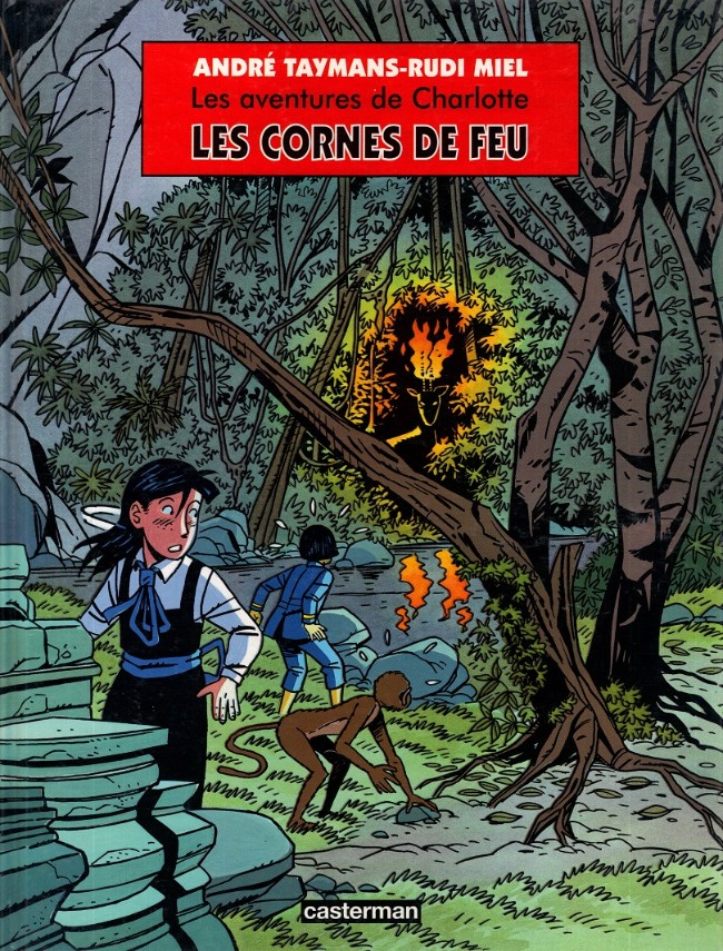 Couverture de l'album Les Aventures de Charlotte Tome 4 Les cornes de feu