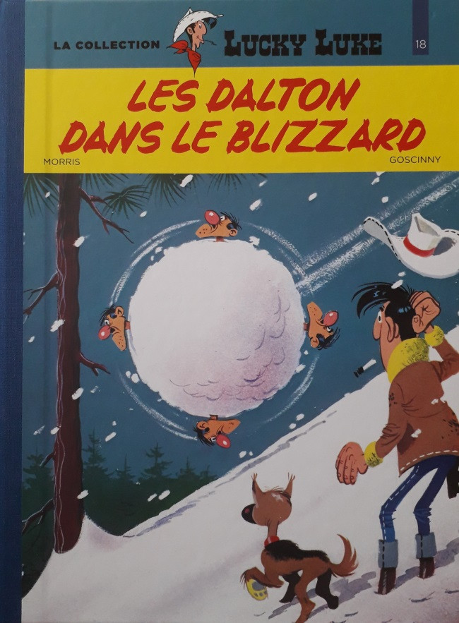 Couverture de l'album Lucky Luke La collection Tome 18 Les Dalton dans le blizzard