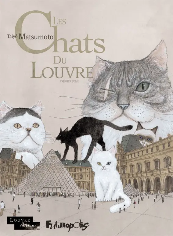 Couverture de l'album Les Chats du Louvre Premier tome