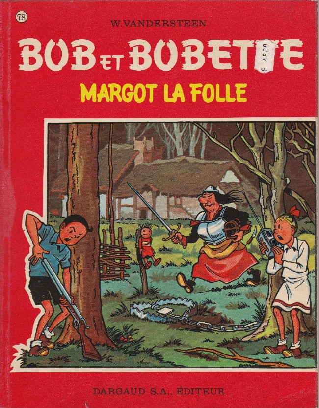 Couverture de l'album Bob et Bobette Tome 78 Margot la folle