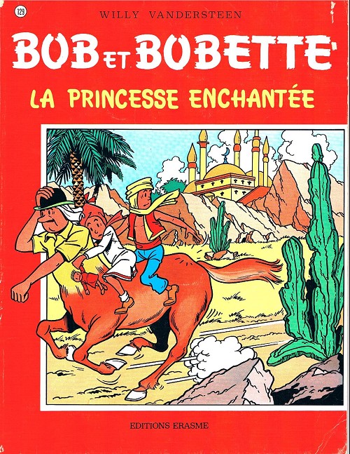 Couverture de l'album Bob et Bobette Tome 129 La princesse enchantée
