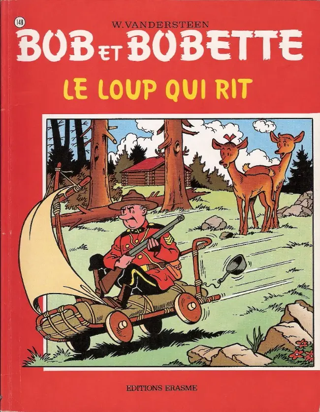 Couverture de l'album Bob et Bobette Tome 148 Le loup qui rit