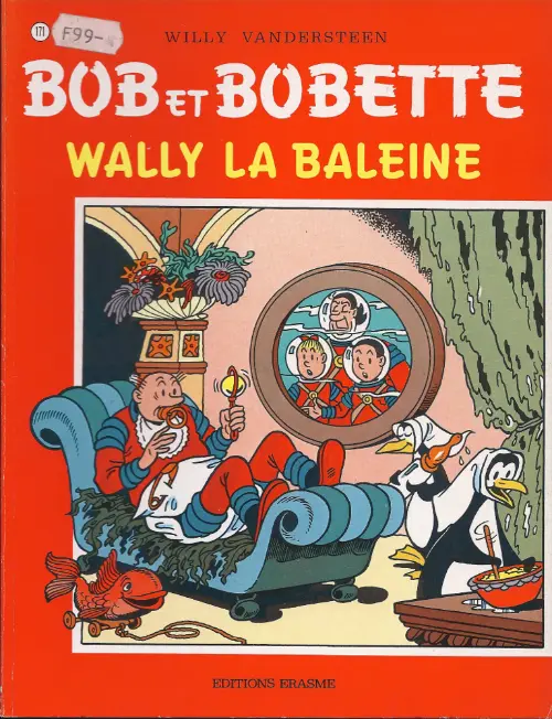 Couverture de l'album Bob et Bobette Tome 171 Wally la baleine