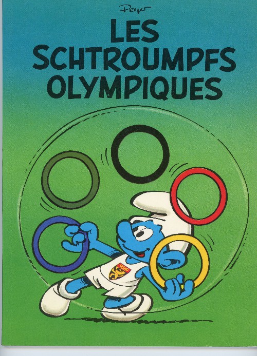 Couverture de l'album Les Schtroumpfs Tome 11 Les Schtroumpfs olympiques