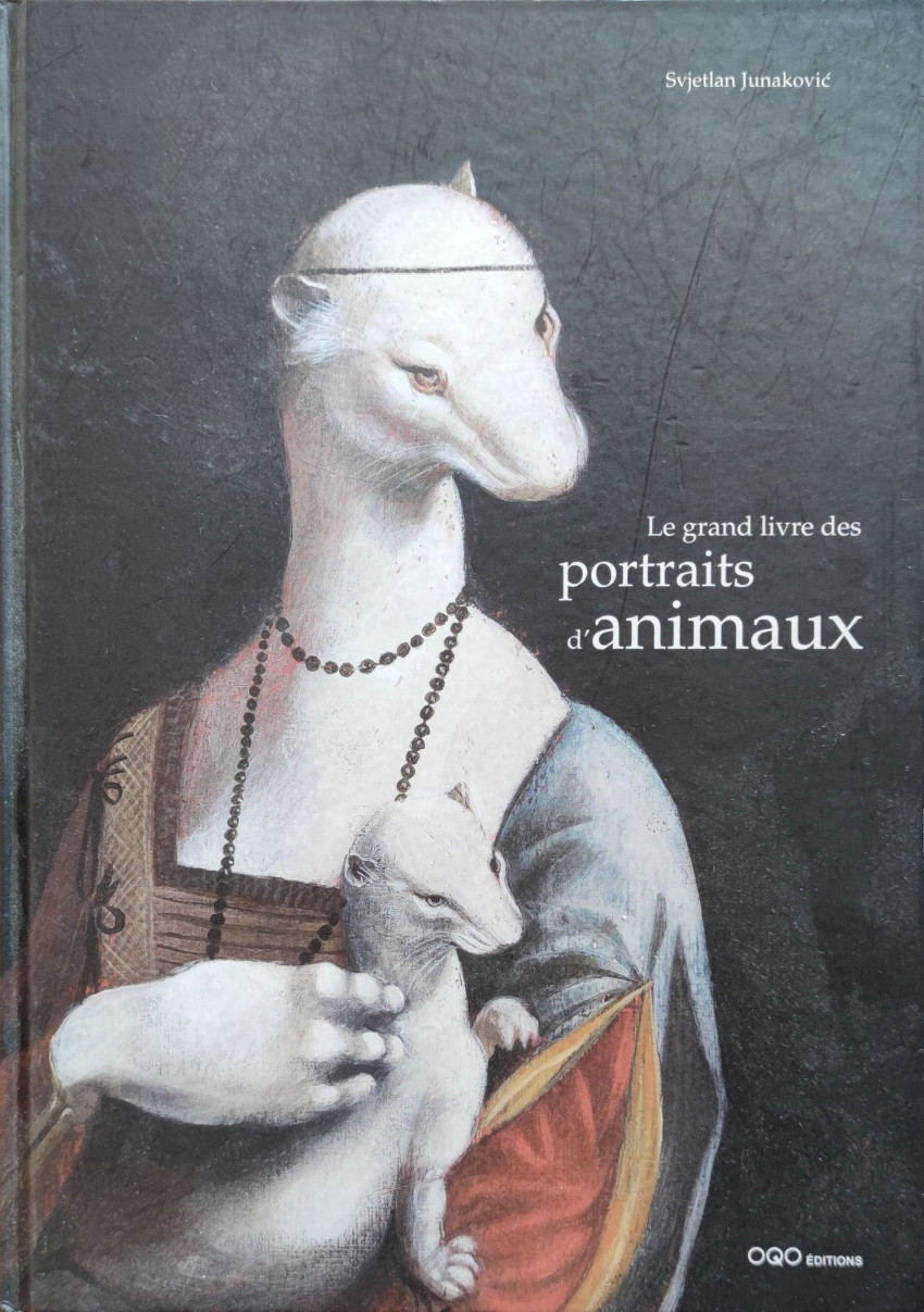 Couverture de l'album Le grand livre des portraits d'animaux