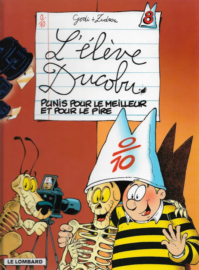 Couverture de l'album L'Élève Ducobu Tome 8 Punis pour le meilleur et pour le pire