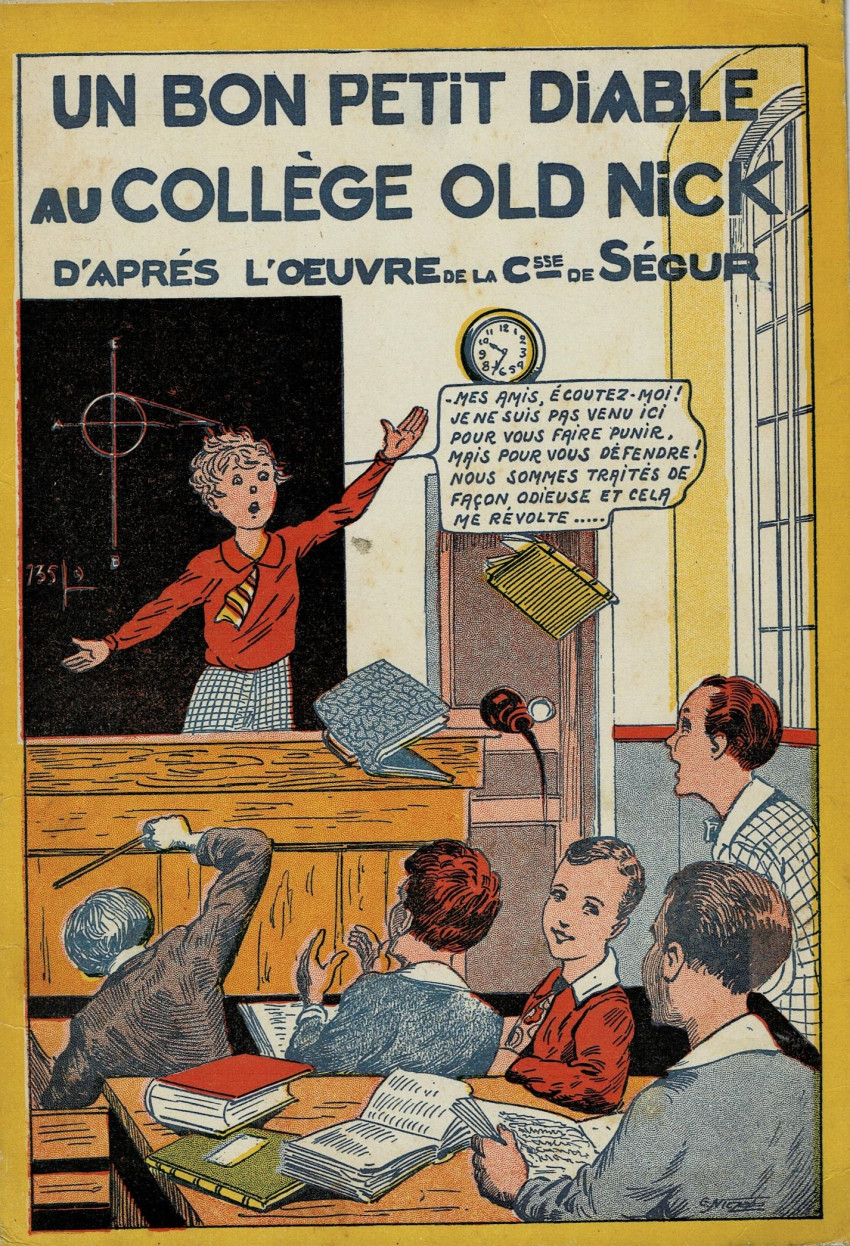 Couverture de l'album Les merveilleuses histoires racontées par l'image 17 Un bon petit diable au collège Old Nick