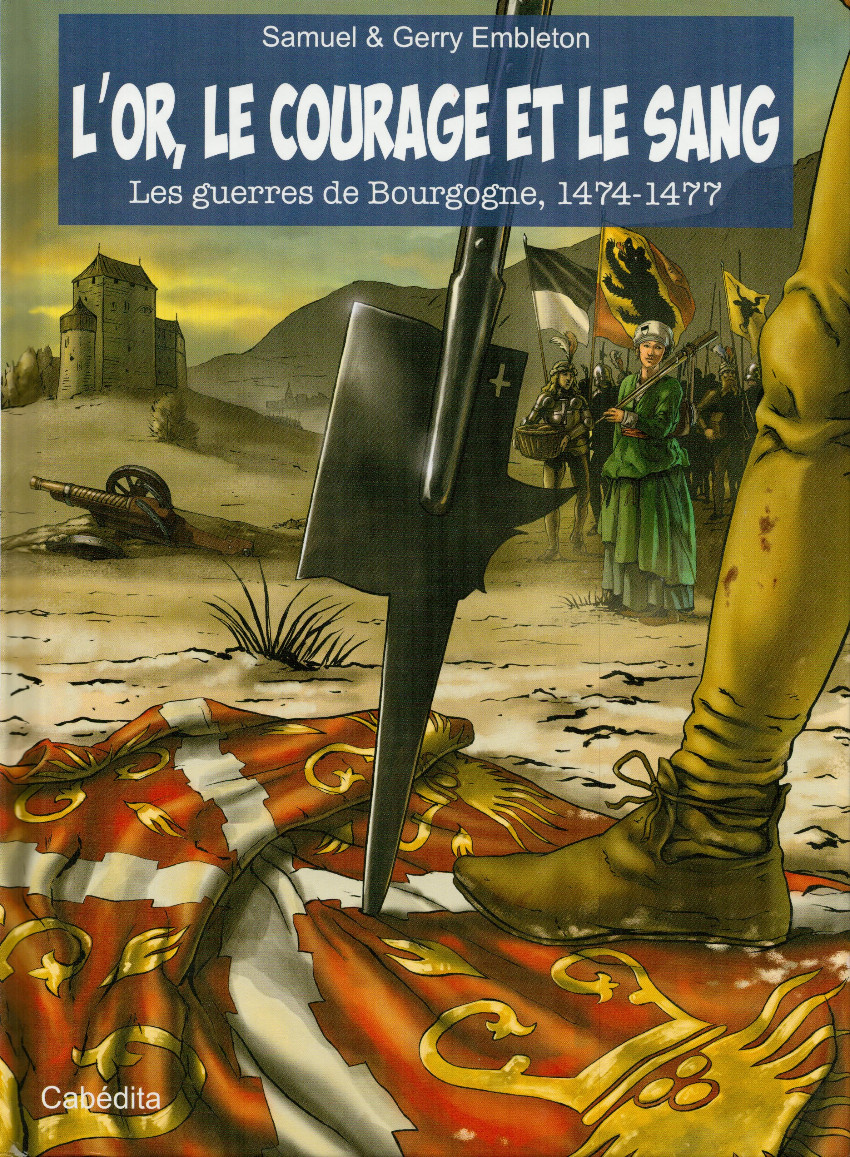 Couverture de l'album BD'Historic Tome 3 L'or, le courage et le sang