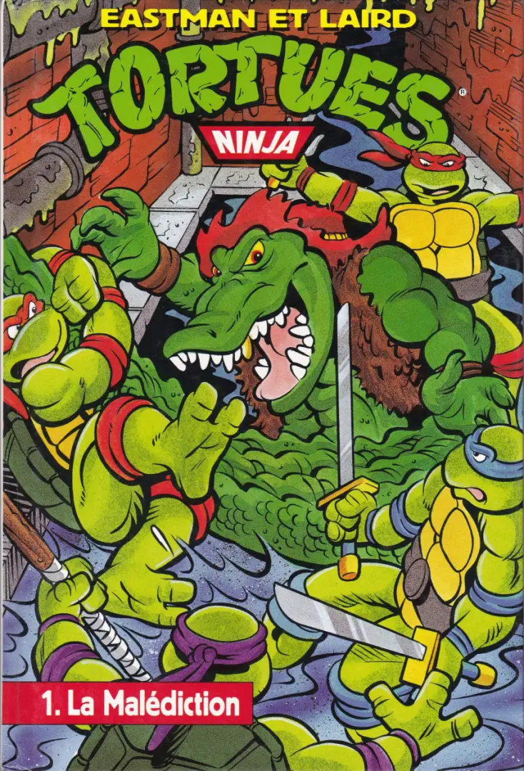 Couverture de l'album Tortues Ninja La Malédition / Les Sauvages