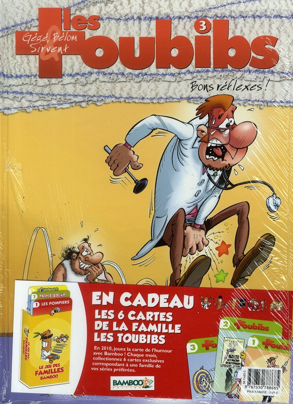 Couverture de l'album Les Toubibs Tome 3 Bon réflexes !