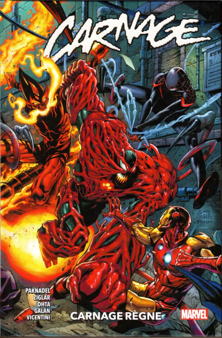Couverture de l'album Carnage Règne