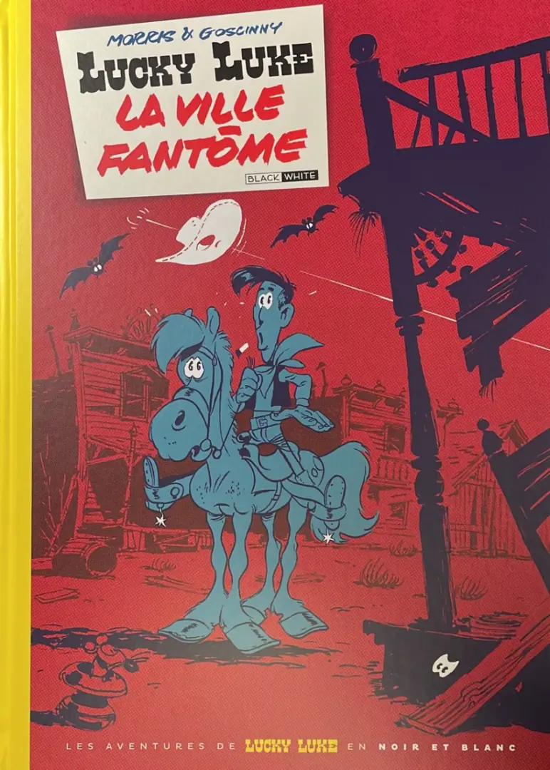 Couverture de l'album Lucky Luke Tome 25 La ville fantôme