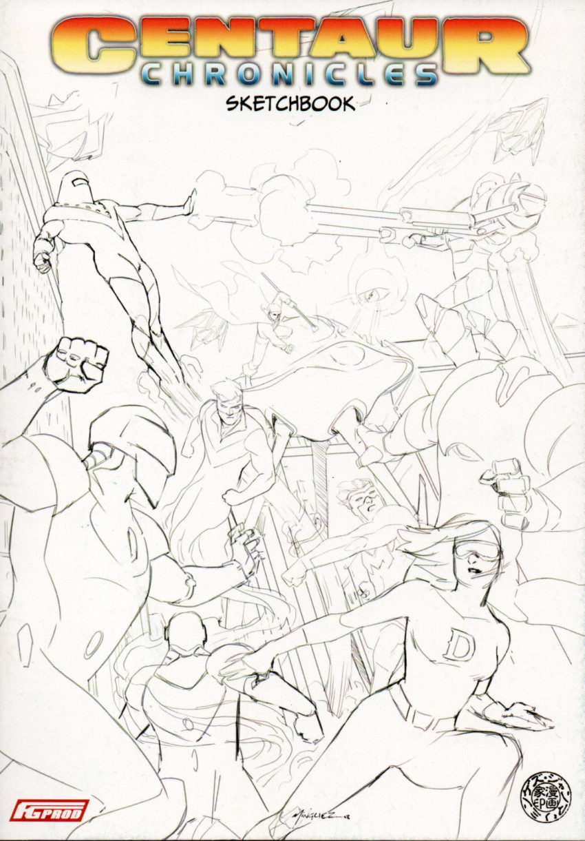 Couverture de l'album Centaur Chronicles Sketchbook 4