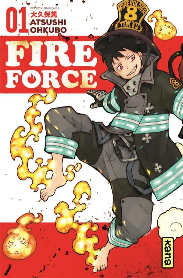 Couverture de l'album Fire Force Tome 01