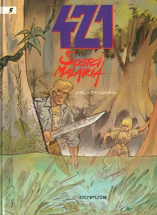Couverture de l'album 421 Tome 5 Scotch Malaria