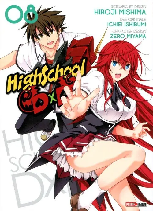Couverture de l'album High School DxD 08