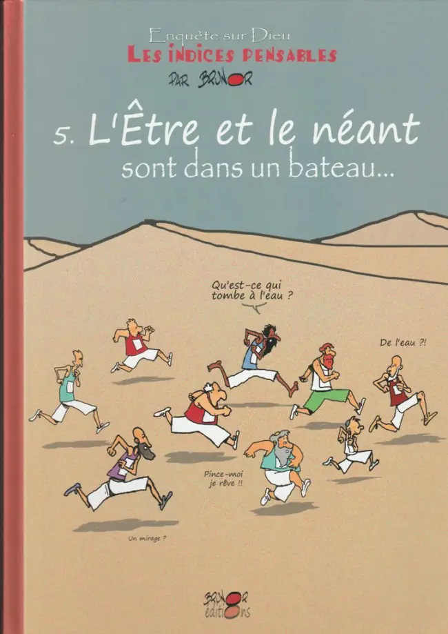 Couverture de l'album Les Indices-pensables Tome 5 L'être et le néant sont dans un bateau...