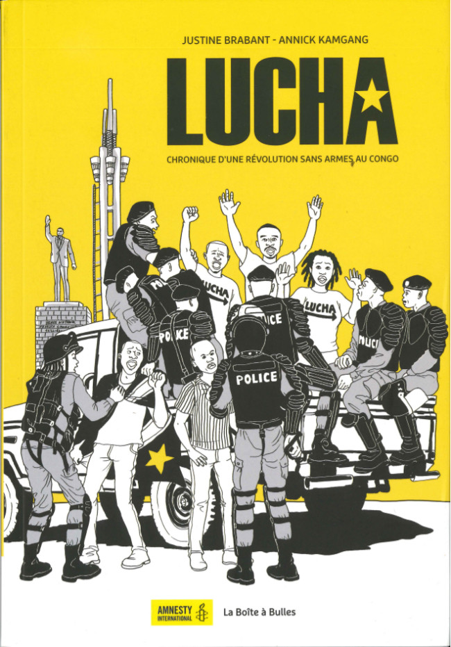 Couverture de l'album Lucha, chronique d'une révolution sans armes au Congo