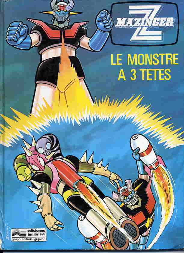 Couverture de l'album Mazinger Z Tome 5 Le monstre à 3 têtes