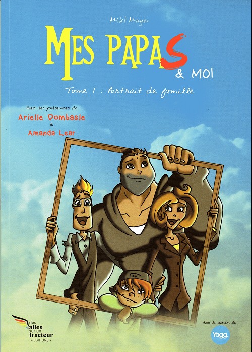 Couverture de l'album Mes papas et moi Tome 1 Portrait de famille