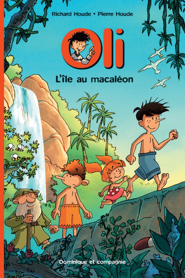 Couverture de l'album Oli Tome 4 L'île au macaléon