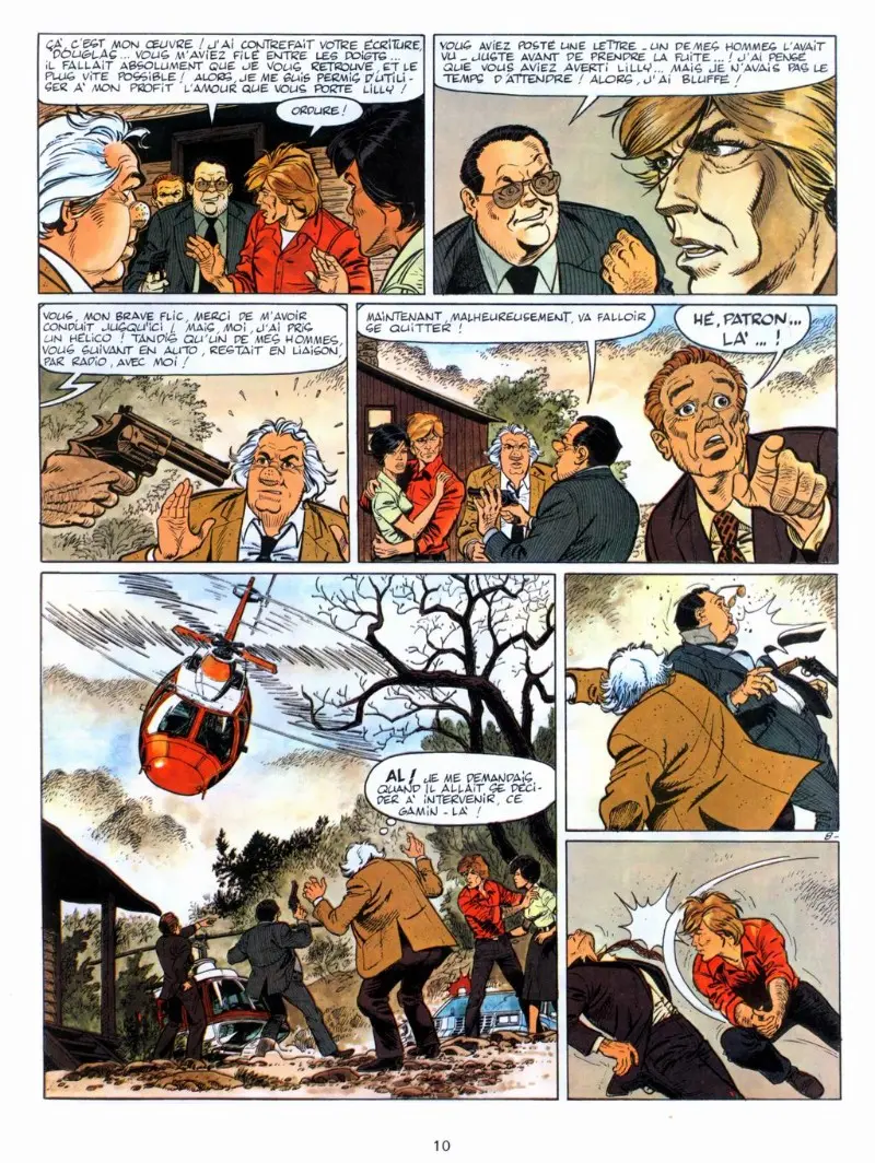 Planche de l'album Les Casseurs Tome 9 Train d'enfer
