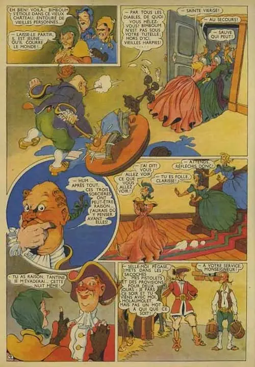 Planche de l'album Un chasseur sachant chasser