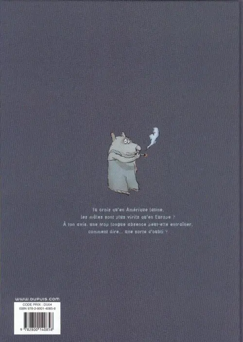 Verso de l'album Salvatore Tome 3 Une traversée mouvementée