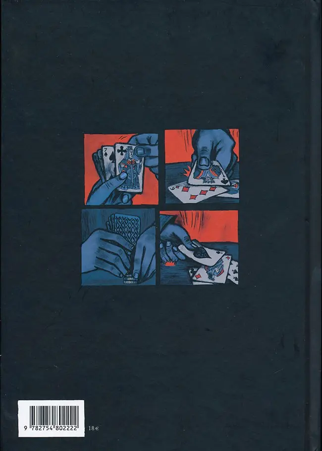 Verso de l'album Le Suédois