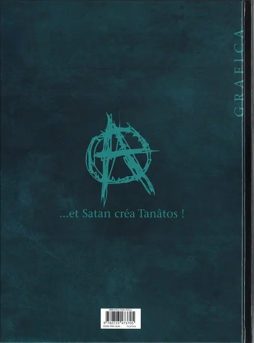 Verso de l'album Tanâtos Tome 4 Menace sur Paris