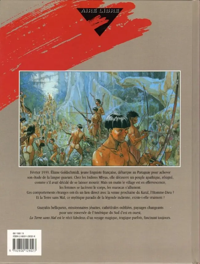 Verso de l'album La Terre sans mal