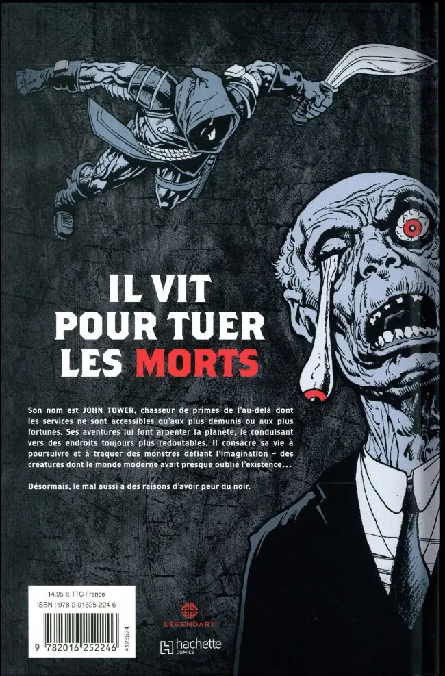 Verso de l'album The Tower Chronicles Tome 1 GeistHawk - Livre un