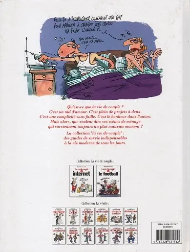Verso de l'album La vie de couple Tome 2 La vie de couple et les scènes de ménage