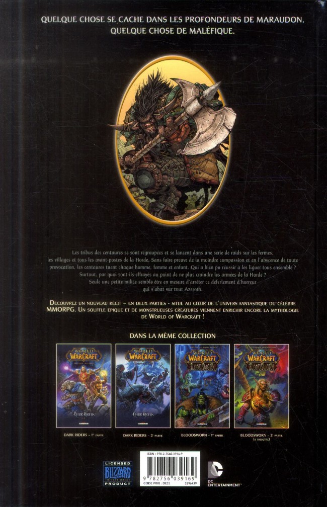 Verso de l'album World of Warcraft - Bloodsworn 2/2