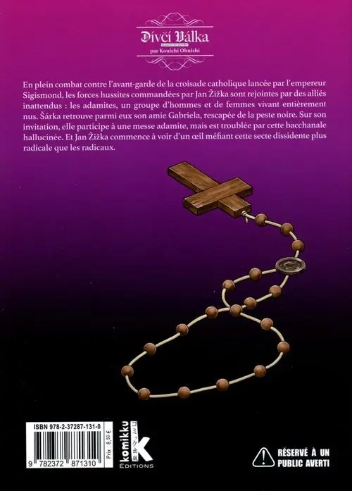 Verso de l'album Dívčí Válka - La guerre des pucelles 5