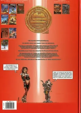 Verso de l'album 42 Agents Intergalactiques Tome 1 Nitaar