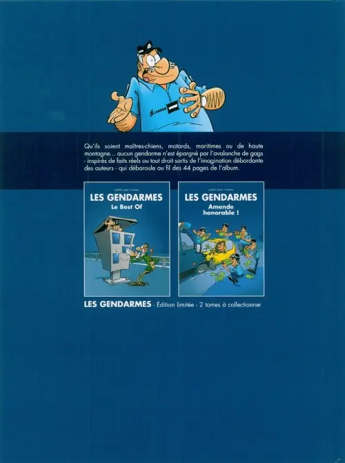 Verso de l'album Les Gendarmes Tome 4 Amende honorable !