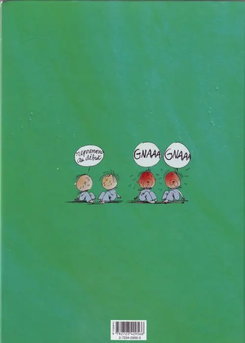 Verso de l'album Les GnanGnan