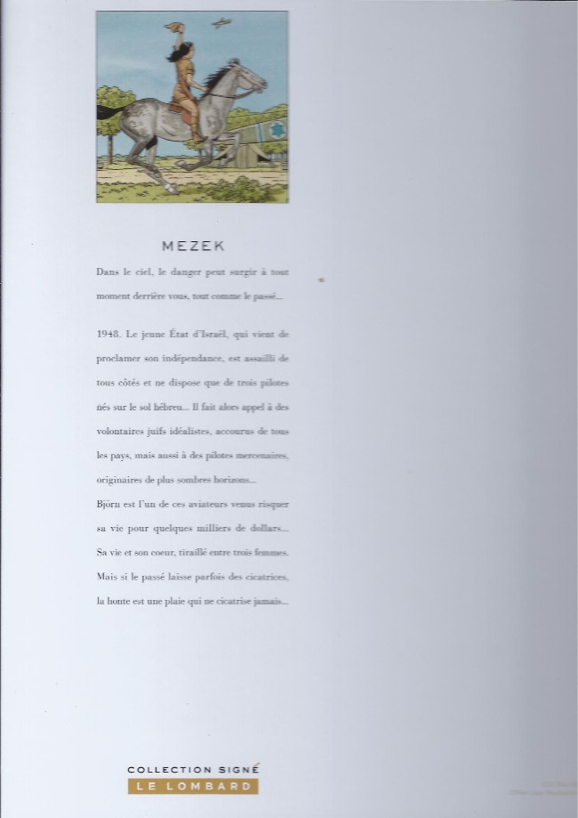 Verso de l'album Mezek