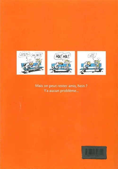 Verso de l'album Le Parcours d'un puceau