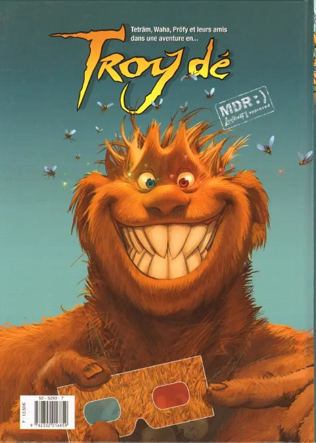 Verso de l'album Trolls de Troy Tome 8 Rock'n Troll Attitude