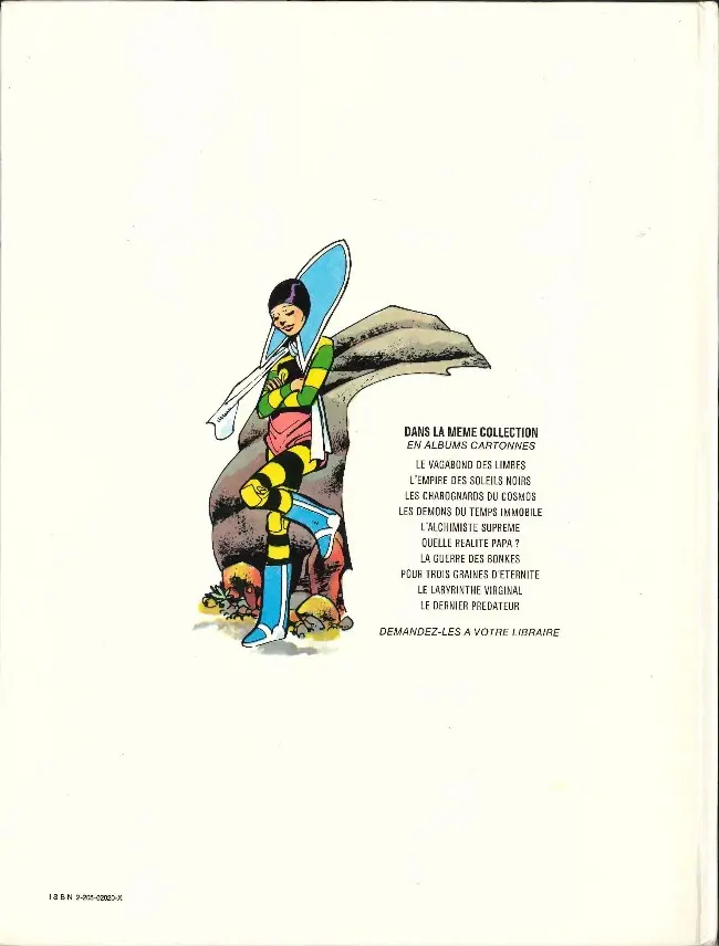 Verso de l'album Le Vagabond des Limbes Tome 8 Pour trois graines d'éternité