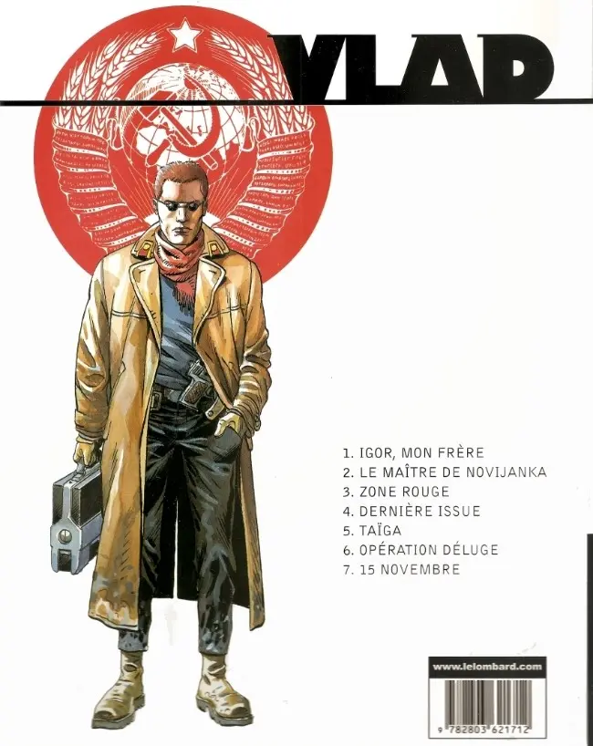 Verso de l'album Vlad Tome 1 Igor, mon frère