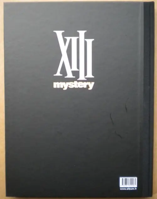 Verso de l'album XIII Mystery Tome 3 Little Jones
