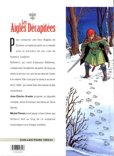 Verso de l'album Les Aigles décapitées Tome 11 Le loup de Cuzion