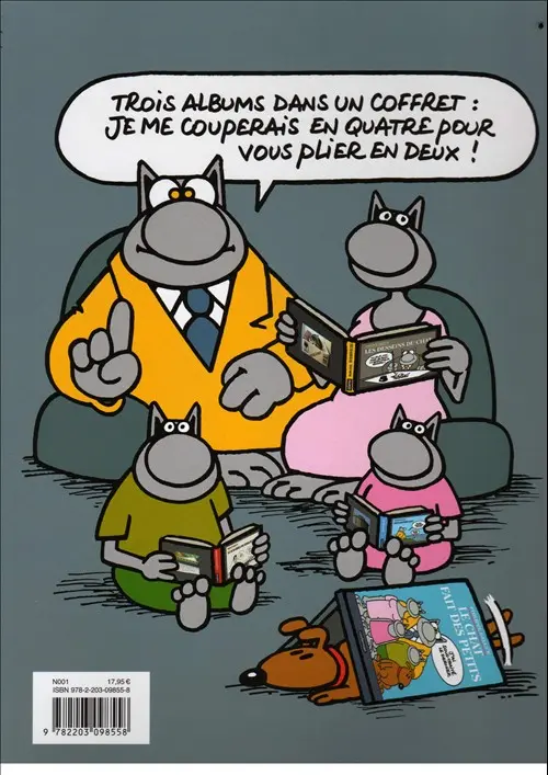 Verso de l'album Le Chat Tome 20 Le Chat fait des petits