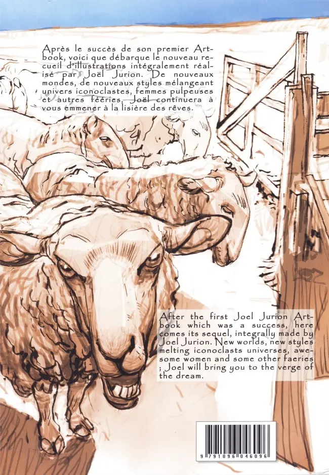 Verso de l'album Joël Jurion - Artbook 2