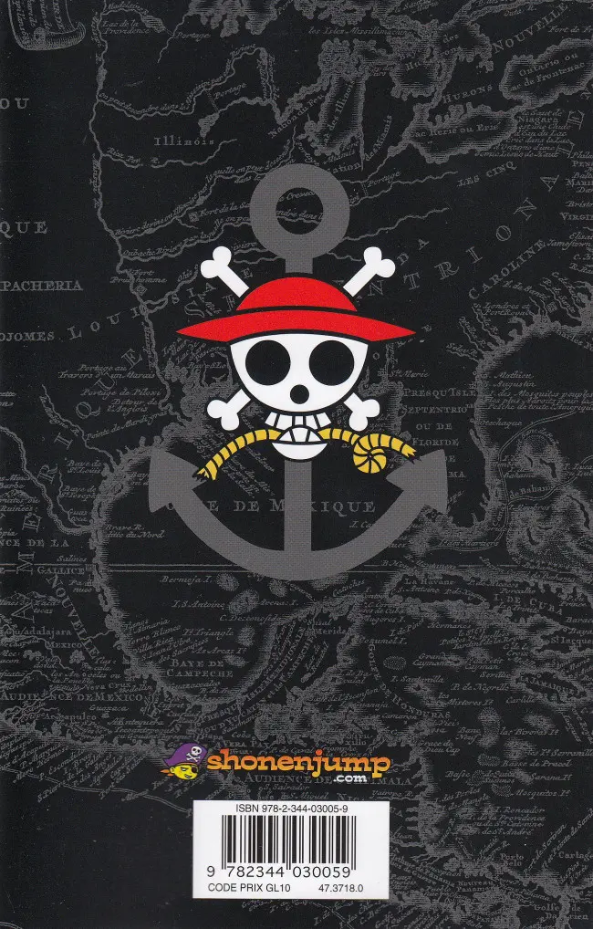 Verso de l'album One Piece Tome 88 Lionne