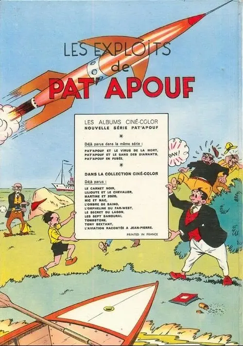 Verso de l'album Pat'Apouf Tome 16 Pat'Apouf en Boldovie