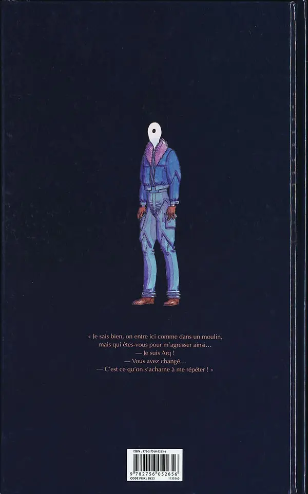 Verso de l'album Arq Tome 17 Rêves 2